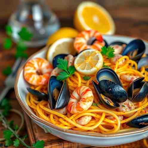 Catalan Fideuà - Seafood Pasta Recipe